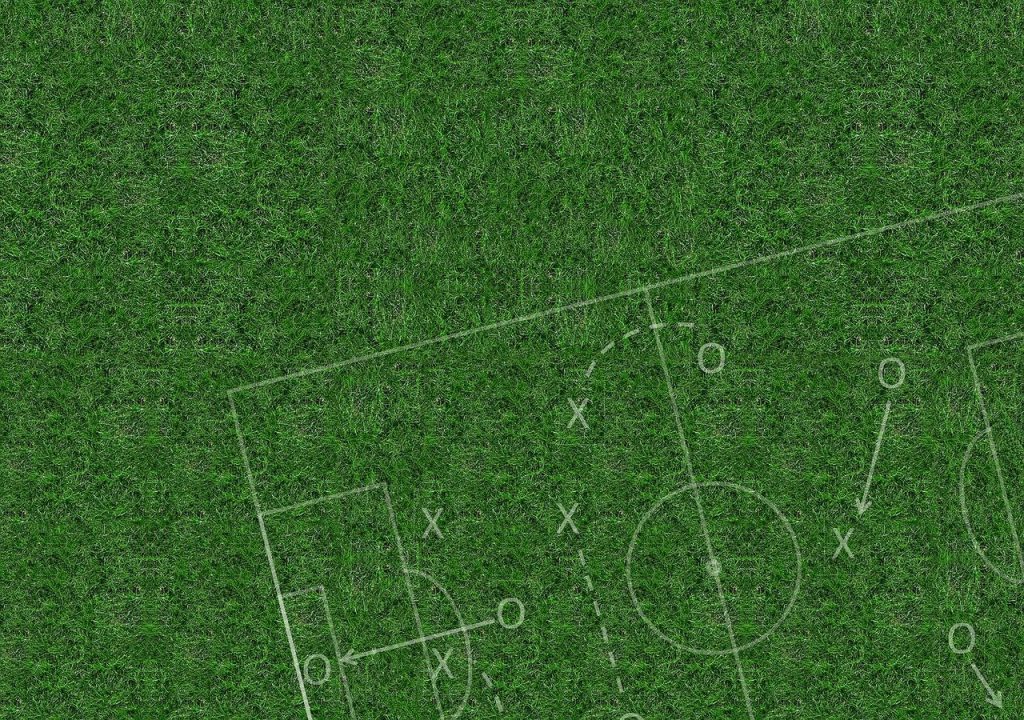 rush, football, grass