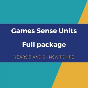 All Games Sense units (full pack) - Years 5 and 6 (NSW)