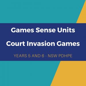 Court Invasion Games Sense unit - Years 5 and 6 (NSW)