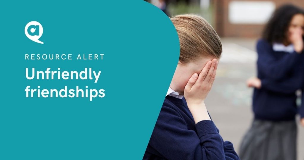 Unfriendly friendships