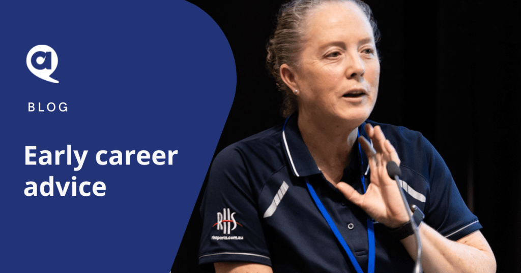 Early career advice from Pam Williams