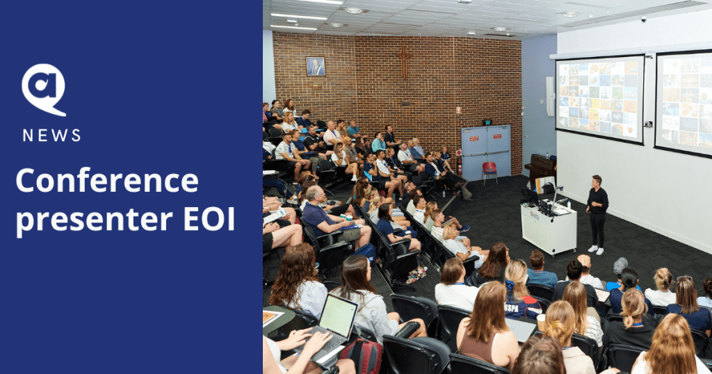 Conference presenter EOI