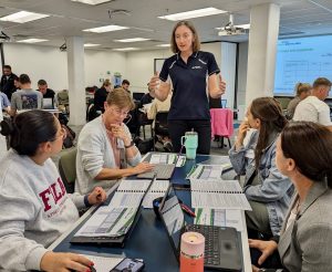 Clare Roden, Leading Year 11 HMS Faculty Planning workshop
