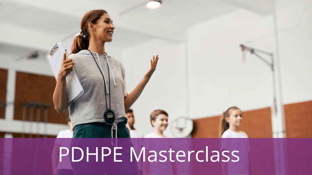 PDHPE Masterclass PE teacher