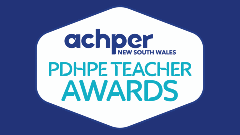 PDHPE Teaching Awards – ACHPER NSW
