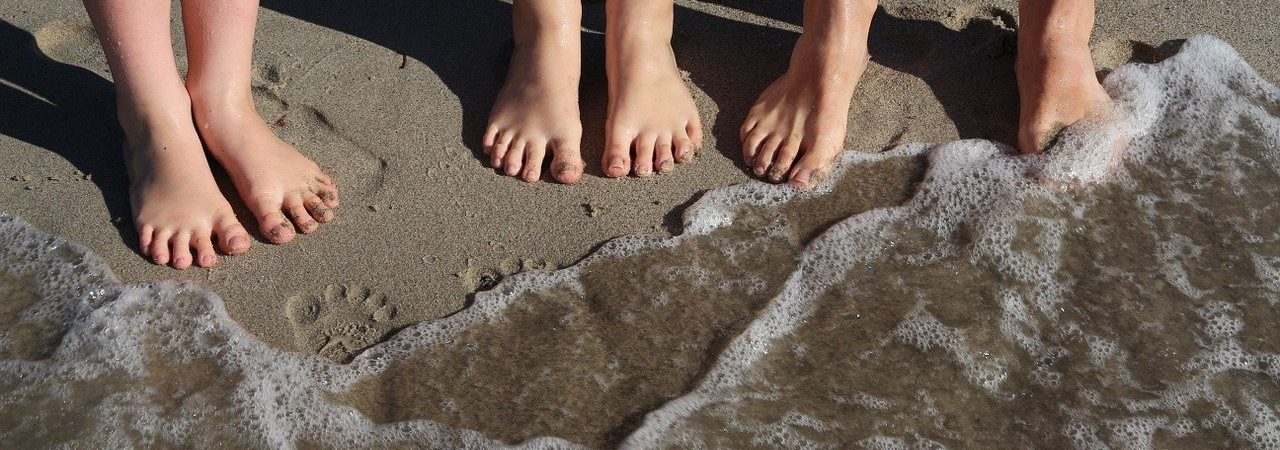 beach, sand, sea