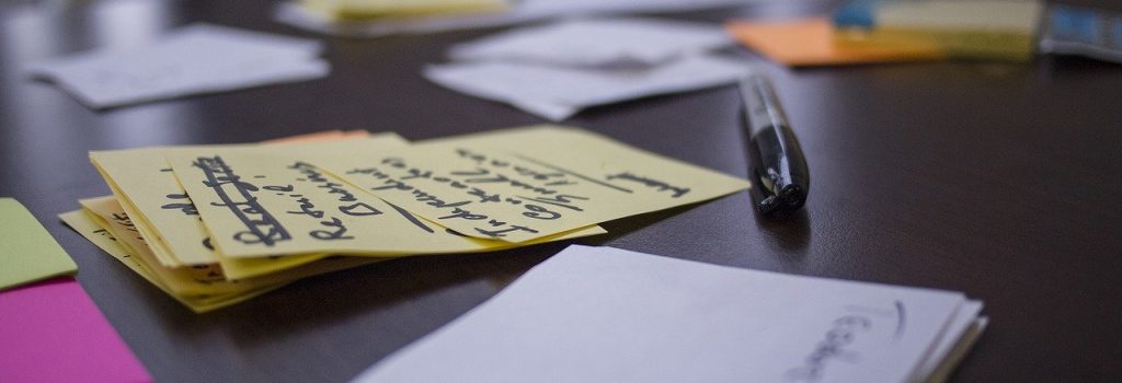lean startup, post-it, workshop